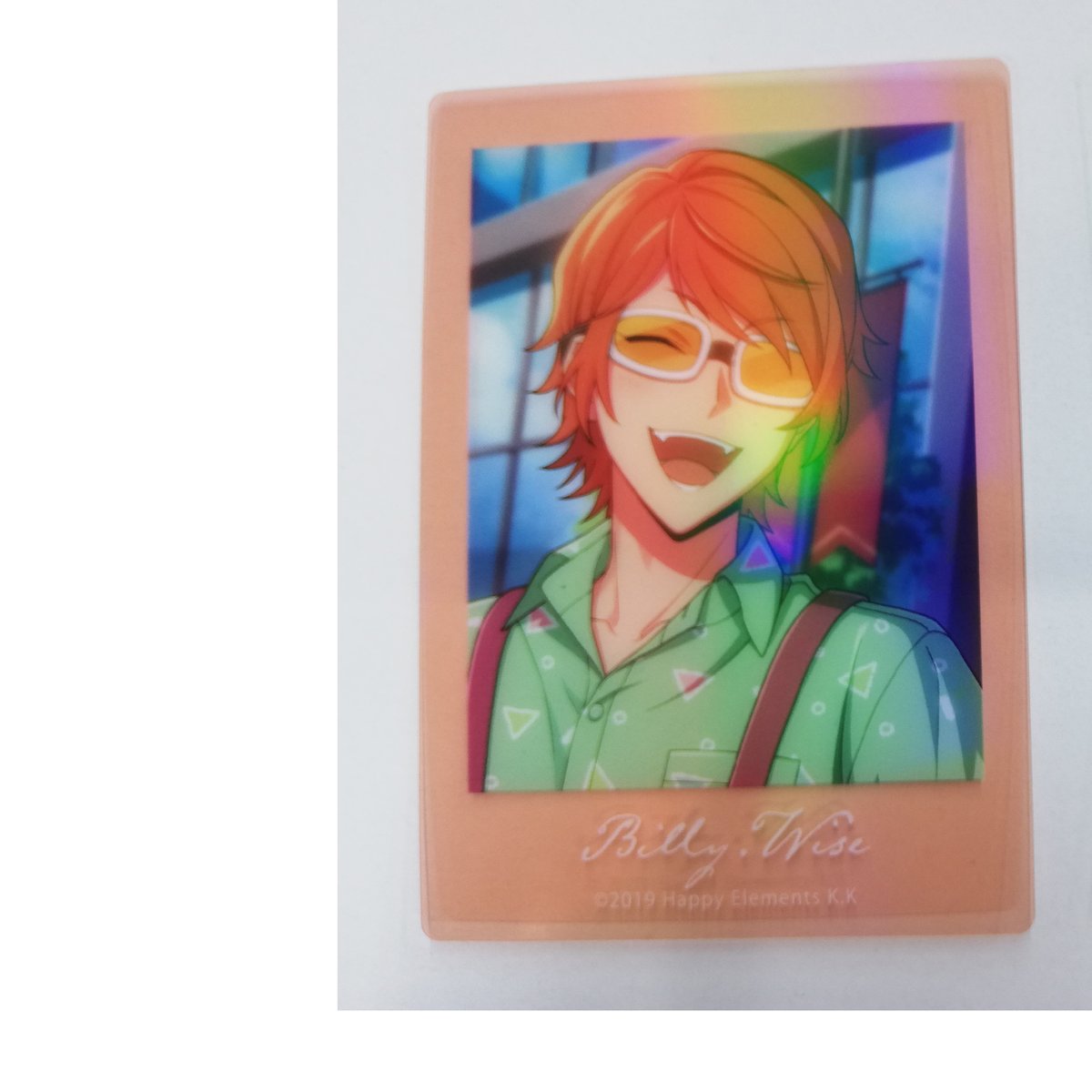 エリオス　ビリー・ワイズ　いつぬいふぃっくす　ぱしゃこれ　クリカ エリオスライジングヒーローズ ビリー・ワイズ ぱしゃこれクリア