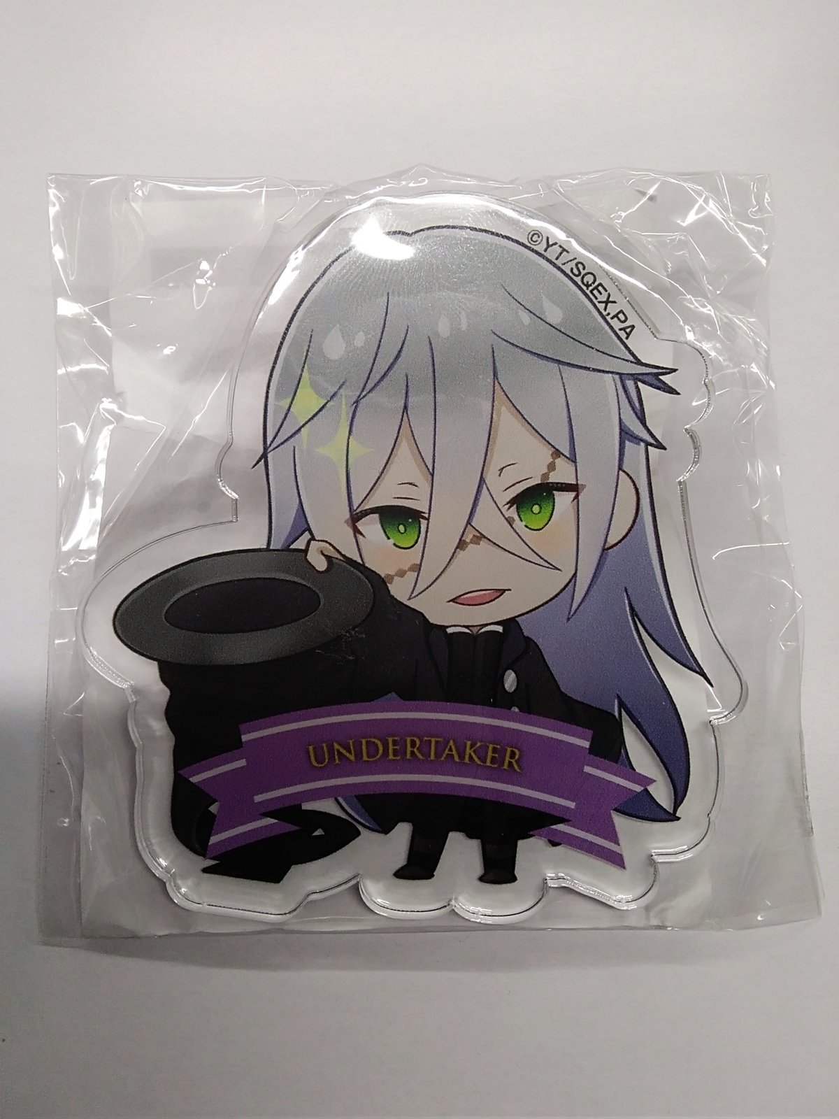 枢やな 『黒執事 Book of the Atlantic』 アクリルバッジ 葬儀屋 | K-