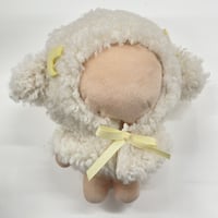 ぬいぐるみ用品 服 アウター ポンチョ ひつじ