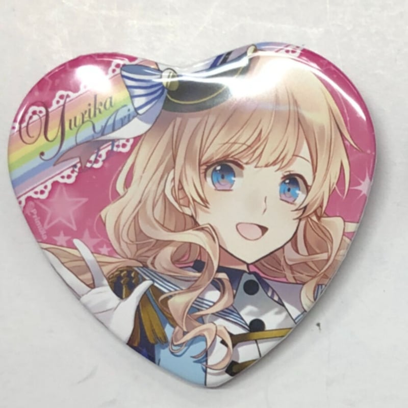 大正×対称アリス　ハート缶バッジ 大正×対称アリス ハート缶バッジ 大正×対称アリスハート缶バッジ