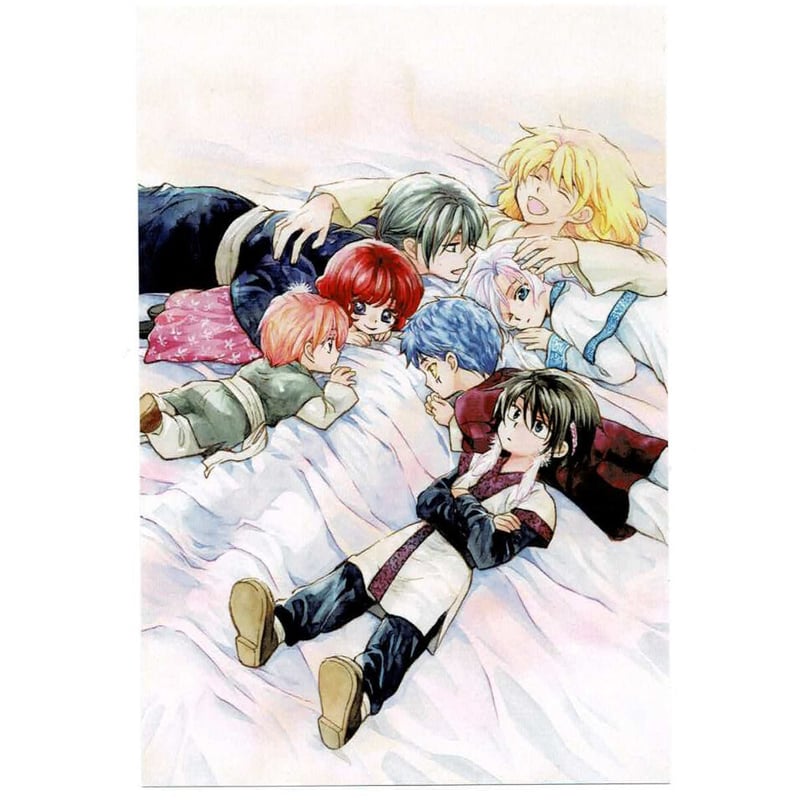 暁のヨナ 集合 子供時代 プチ原画展 ポストカード | K-BOOKS