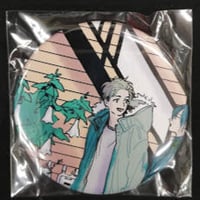 金魚鉢でめ『祝50号 Cab展!!』缶バッジ【BLグッズ】