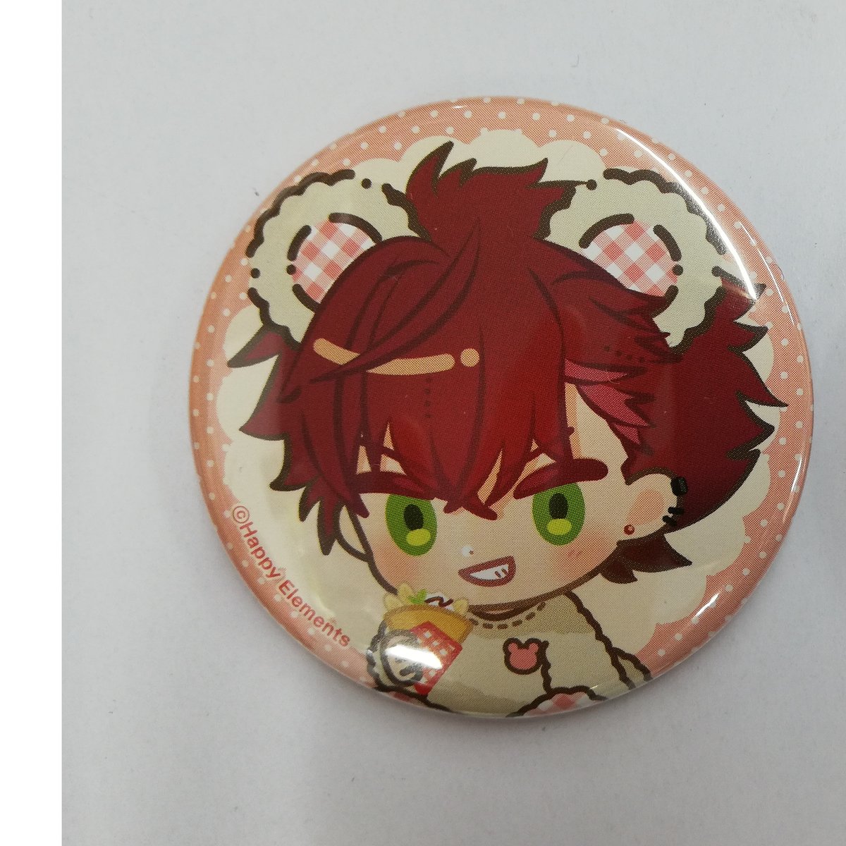 エリオスライジングヒーローズ マリオンクレープ 缶バッジ 鳳アキラ