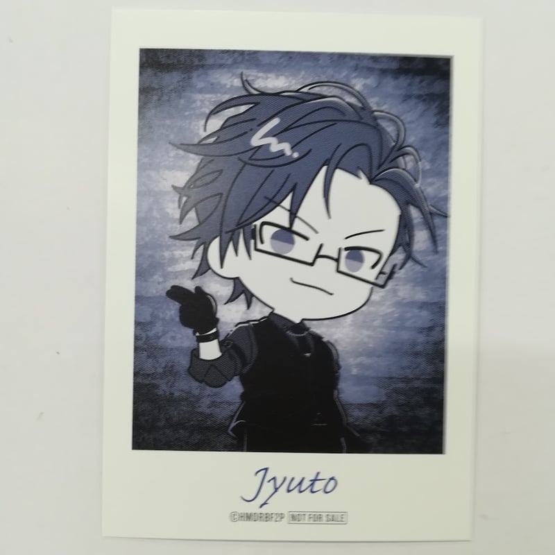 ヒプノシスマイク 入間銃兎 インスタントフォト風カード ミニキャラver