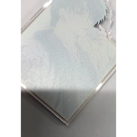 【裏面ヨゴレ有】草凪みずほ『暁のヨナ』　コラボカフェ　アクリルキーホルダー　ジェハ