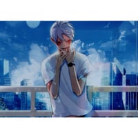 真夜中の俺を見て　Luria　アクリルコースター　エモ　特典　from RED Luria 『真夜中の俺を見て』 emo cafe アクリルコースター 【BL