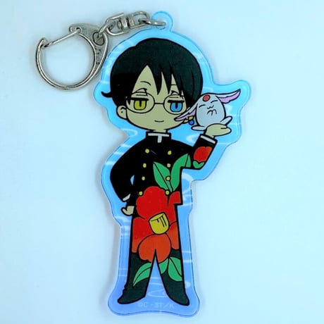 xxxHOLiC くじ　ラメアクリルバッジ　四月一日君尋　CLAMP xxxHOLiC くじ ラメアクリルバッジ 四月一日君尋 CLAMP