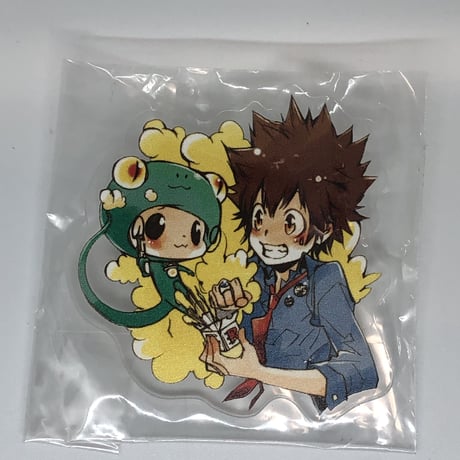 家庭教師ヒットマンREBORN！沢田綱吉(&リボーン) グッズまとめ 家庭教師ヒットマン REBORN！ アクリルスタンド／沢田綱吉