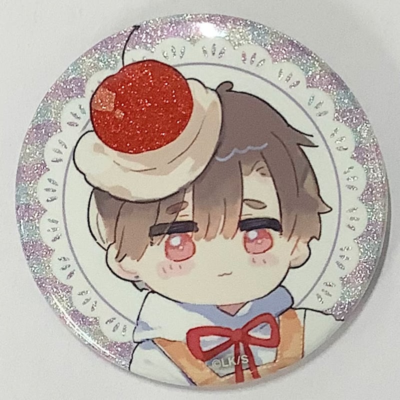 仔縞楽々 『ハレルヤベイビー』 カラオケの鉄人 缶バッジ 呉 都 【BL