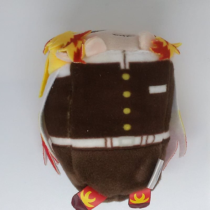 鬼滅の刃 煉獄杏寿郎もちころりんぬいぐるみマスコット 柱ver（開封