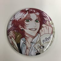 赤根葵 アニメガフェア 缶バッチ キズ有】地縛少年花子くん 赤根葵 アニメガフェア みんなでお茶