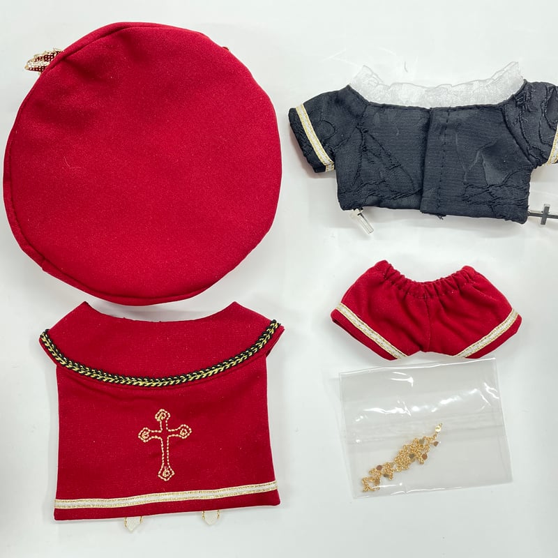 しげぇ 様 オーダーページ ぬいぐるみ用品 服 セット 神父 S-Mサイズ | K-BOOKS 池袋 2次元