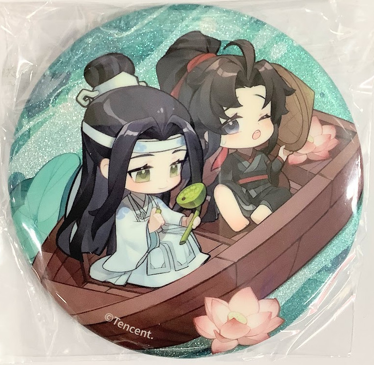 墨香銅臭 『魔道祖師』 特典 缶バッジ（蓮塢舟行） 藍忘機 魏無