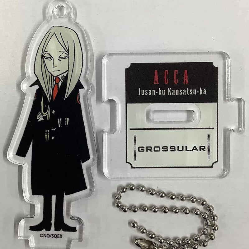 ACCA13区監察課 デカキーホルダー アクリルキーホルダー オノ・ナツメ ACCA13区監察課』のアニメ5周年を記念したショップが新宿マルイ