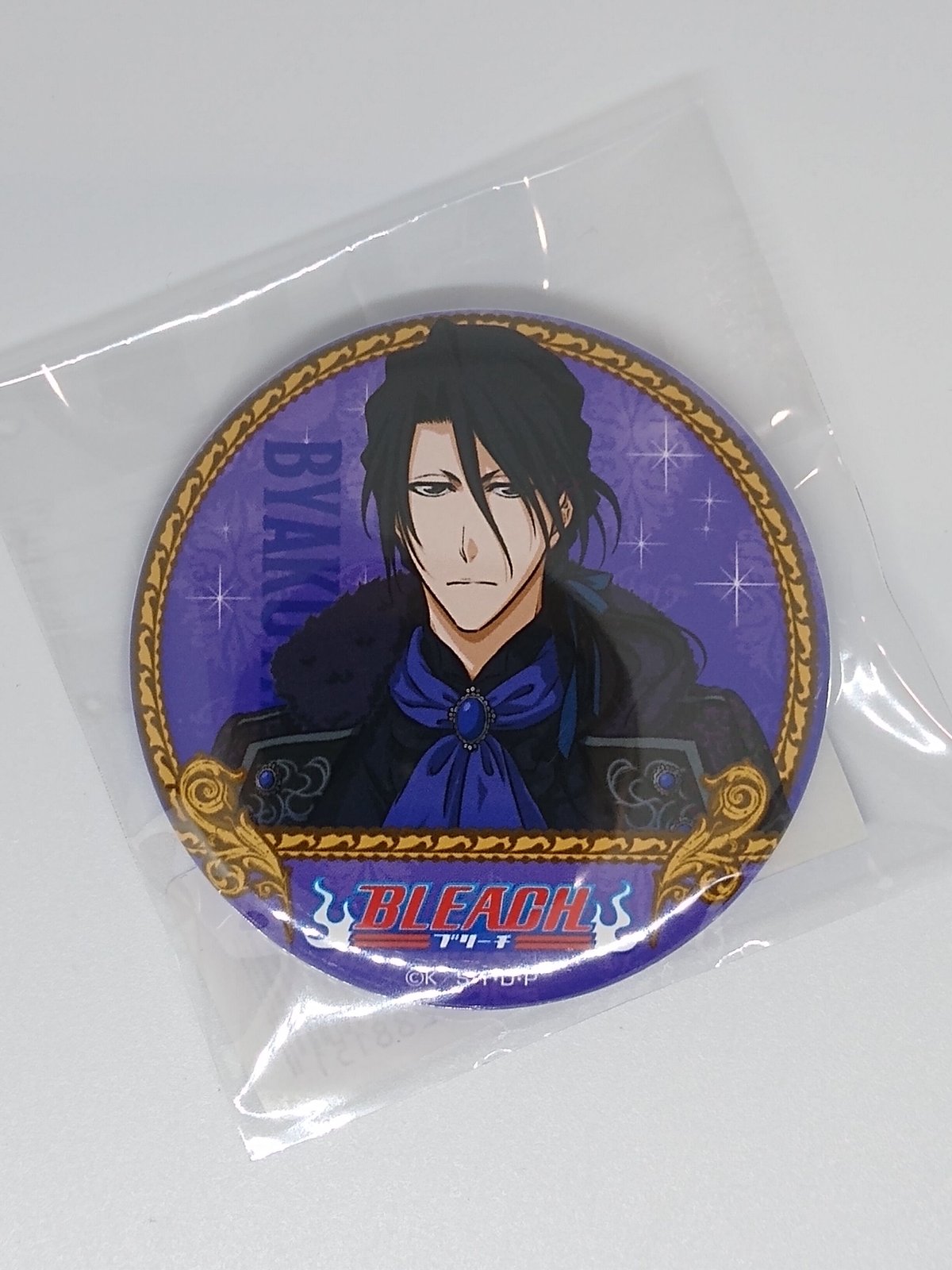 缶バッジ BLEACH 白哉 webくじ 缶バッジ Ｆ賞 - ピンズ・ピンバッジ