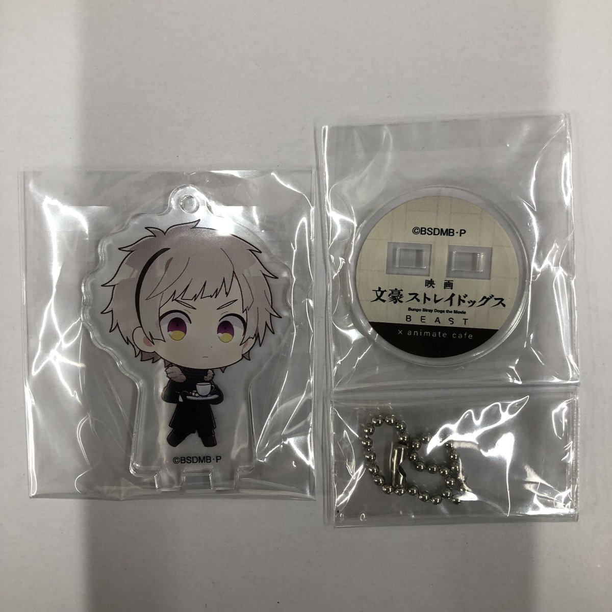 文豪ストレイドッグスBEAST 中島敦アニメイトカフェアクリルスタンド