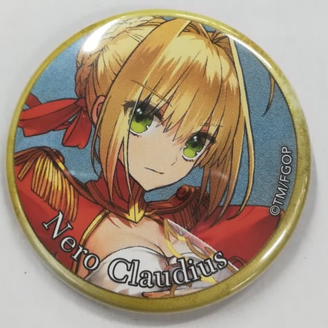 Fate　FGO ネロ・クラウディウス 霊基召喚缶バッジ