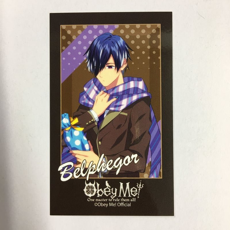 Obey Me! ベルフェゴール カード | K-BOOKS 池袋 2次元グッズ通販