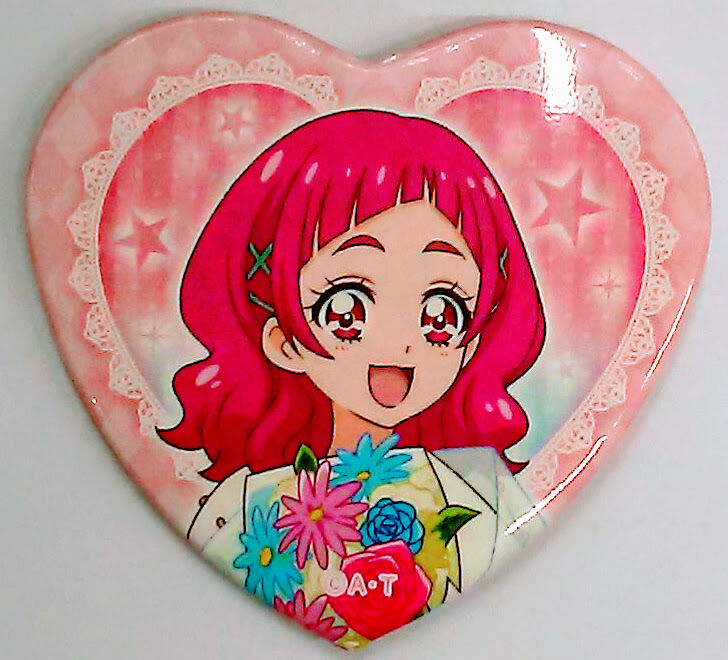 HUGっと! プリキュア キュアエール 野乃はな ハート缶バッジ | K-BOOKS 