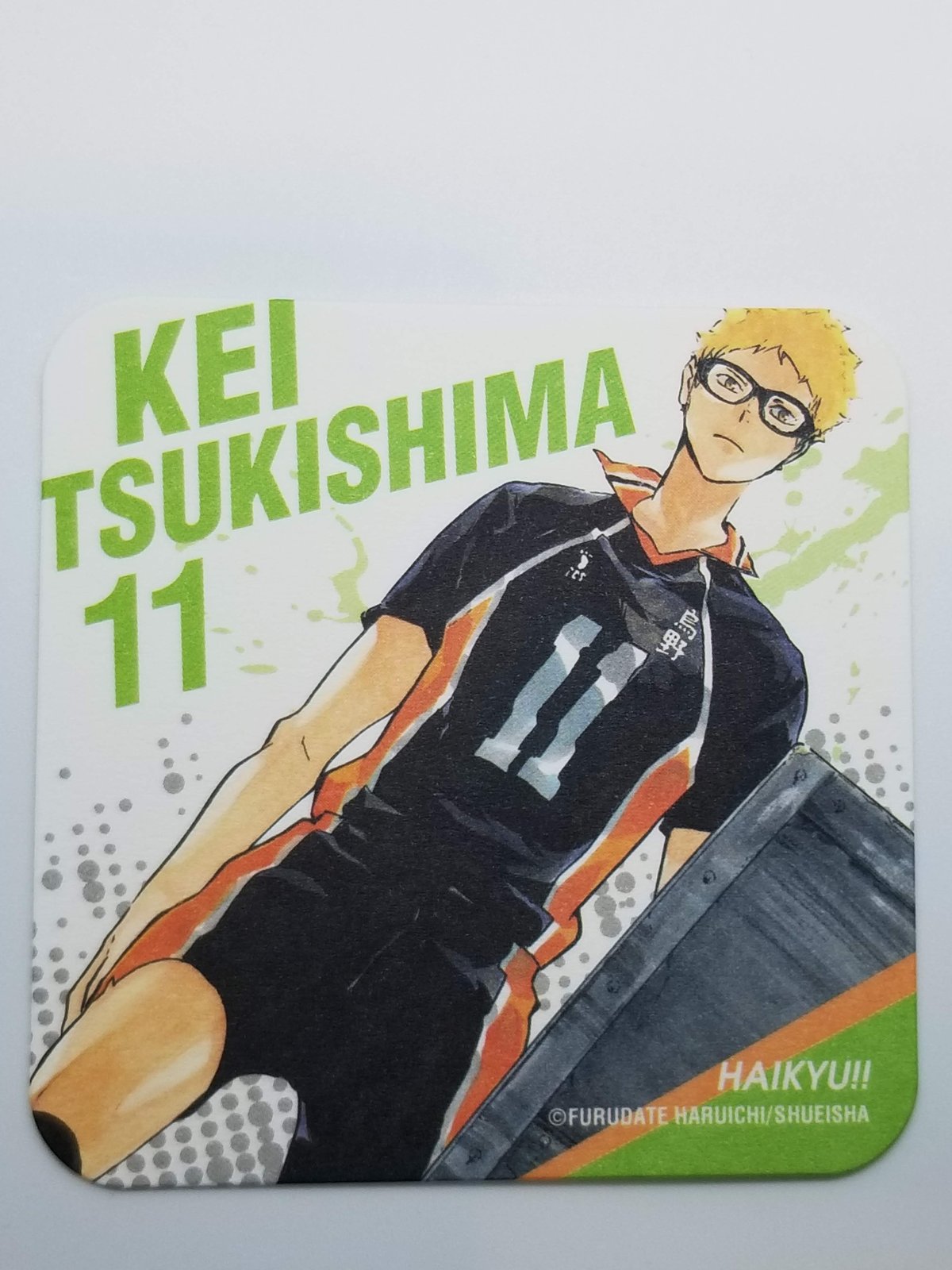 ハイキュー!! アートコースター 月島蛍 ハイキュー!! 月島 蛍 アートコースター | K-BOOKS 池袋 2次元グッズ通販