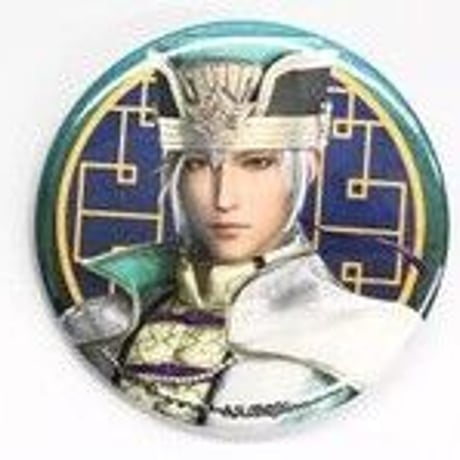 三國無双 郭嘉 無双カフェ 缶バッジ 真・三國無双8 郭嘉 トレーディングメタリック缶バッジ | K