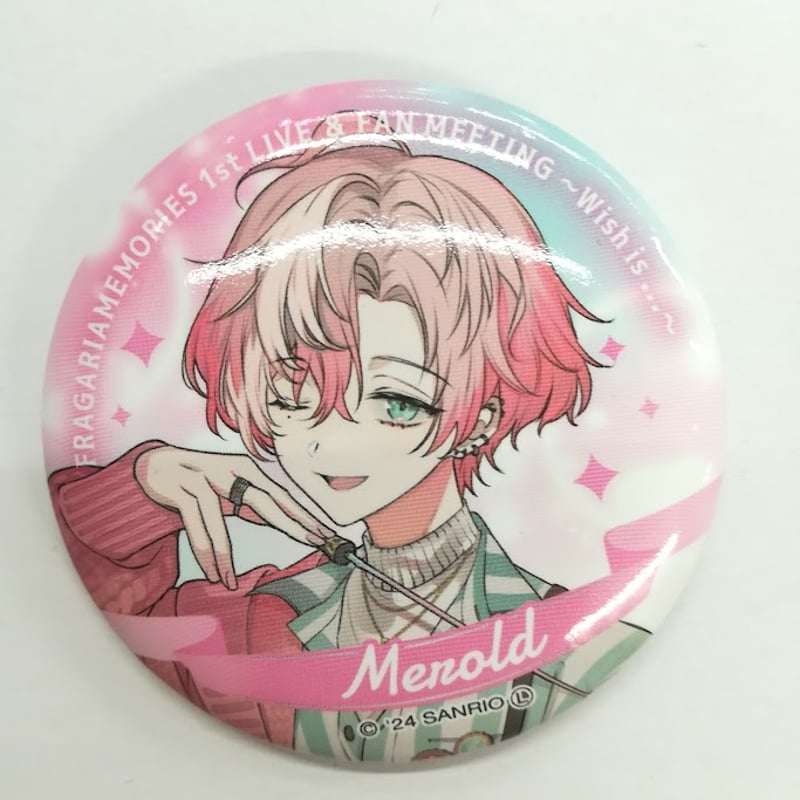 メロルド 1周年 缶バッジ 【公式通販】
