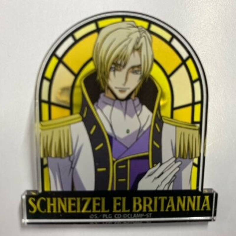 コードギアス』 アクリルバッジ シュナイゼル・エル・ブリタニア | K