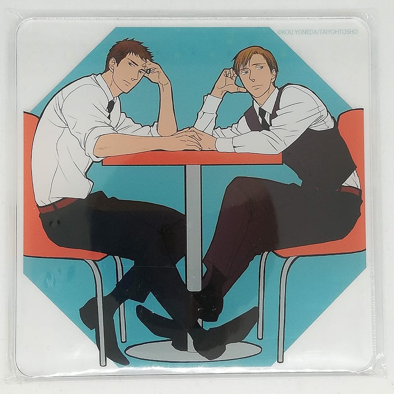 ヨネダコウ 『囀る鳥は羽ばたかない』 アクリルコースター 矢代 百目鬼