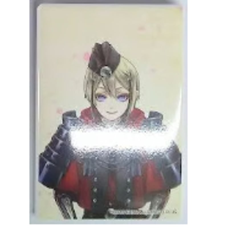 刀剣乱舞 スクエア缶バッジコレクション 跪坐