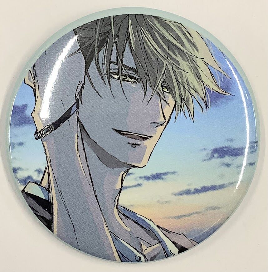 桜日梯子『抱かれたい男1位に脅されています。』原画展 缶バッジ 東谷