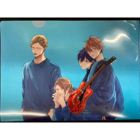 クリアファイル　集合 A4クリアファイル2枚セット 「ギヴン」 fit=scale-down,w=1200