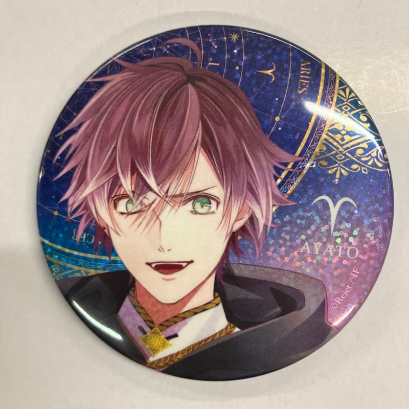 DIABOLIK LOVERS 逆巻アヤト　ホロ缶バッジ DIABOLIK LOVERS 逆巻アヤト 缶バッジ ホロ | K-BOOKS 池袋 2次元グ