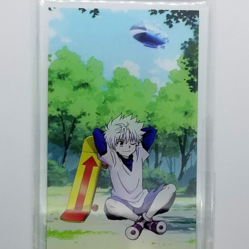 HUNTER × HUNTER キルア 特製オリジナルアクリルカード Amazon.co.jp: HUNTER×HUNTER ハンターハンター ステータス