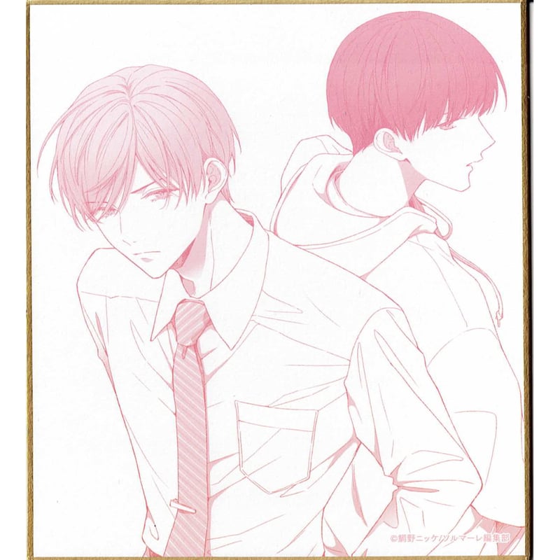 鯛野ニッケ『体感予報』 色紙【BLグッズ】 | K-BOOKS 池袋 2次元