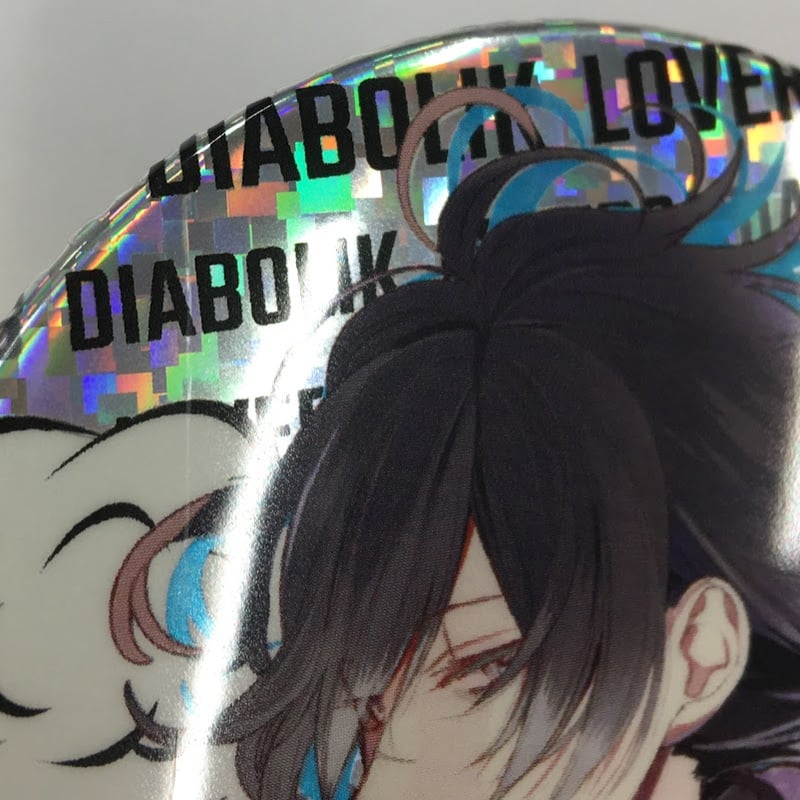 日本最大級 裏サビ有】DIABOLIK K-BOOKS | ホロ 缶バッジ 無神アズサ LOVERS ピンズ・ピンバッジ・缶バッジ