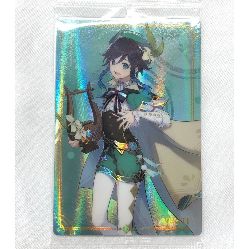 ウェンティ ウエハース カード 原神 原神 ウェンティ ウエハースカード | K-BOOKS 池袋 2次元グッズ通販