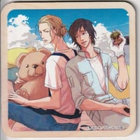 おげれつたなか『ヤリチン☆ビッチ部』 缶バッジ 藤咲(ジミー)＆百合