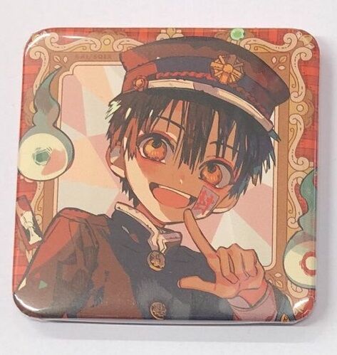 す*れ様 地縛少年花子くん 七不思議 スクエア缶バッジ original