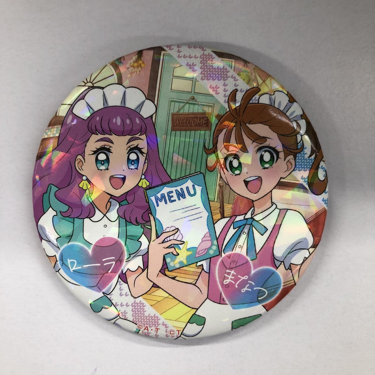 トロピカル~ジュプリキュア キュアラメール ローラ キュアサマー まなつ 2021秋トレーディング缶バッジ