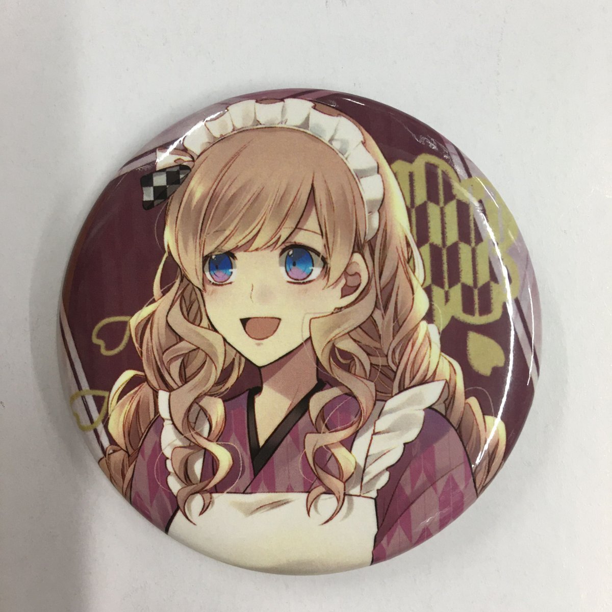 大正×対称アリス　クラファン　アクリルスタンド　缶バッジ　アリス　百合花 大正×対称アリス 百合花 缶バッジ | K-BOOKS 池袋 2次元グッズ通販