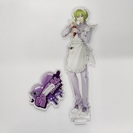 ディアヴォ モモチ アクリルスタンド 缶バッジ ディア(ハート)ヴォーカリスト Xtreme アクリルフィギュアスタンド
