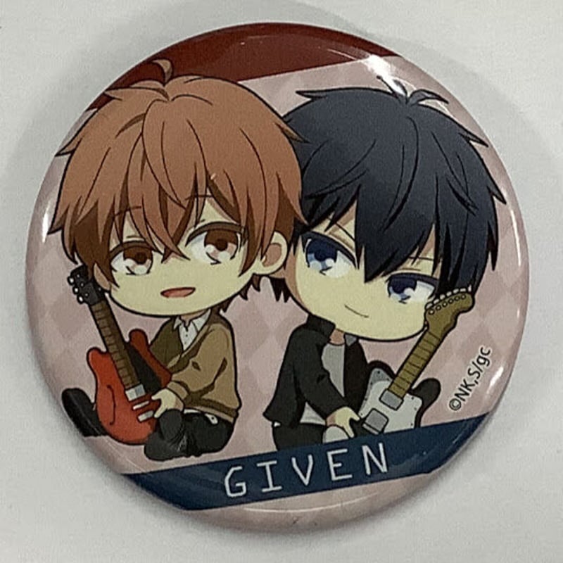 【ギヴン】上ノ山立夏 イラスト展 缶バッジ 原作画 ギヴン ギヴン展 缶バッジ 上ノ山立夏 - メルカリ