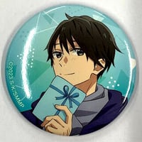 春園ショウ 『佐々木と宮野』×ダッシュストア　缶バッジ　鍵浦(UP)【BLグッズ】