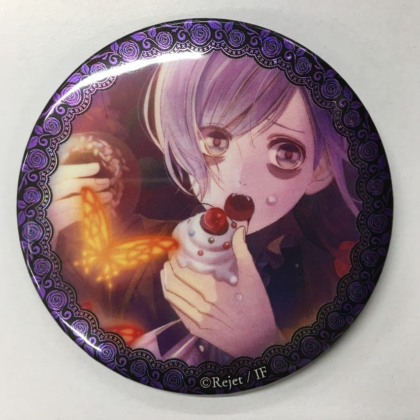ディアラバ　万魔殿　ホロ　缶バッジ　カナト ディアラバ DIABOLIK LOVERS 逆巻カナト ホロ缶バッジ