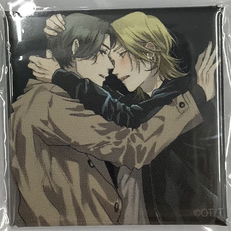 おげれつたなか コフレ展 缶バッジ ③ ヤリ部 百合 ハッピーオブジエンド おげれつたなか 『ハッピー・オブ・ジ・エンド』 Coffret-コフレ- 缶