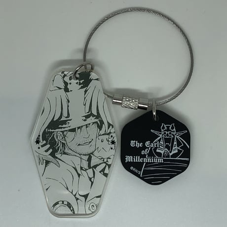 D.Gray-man トレーディング 2連アクリルキーホルダーコレクション 千年伯爵