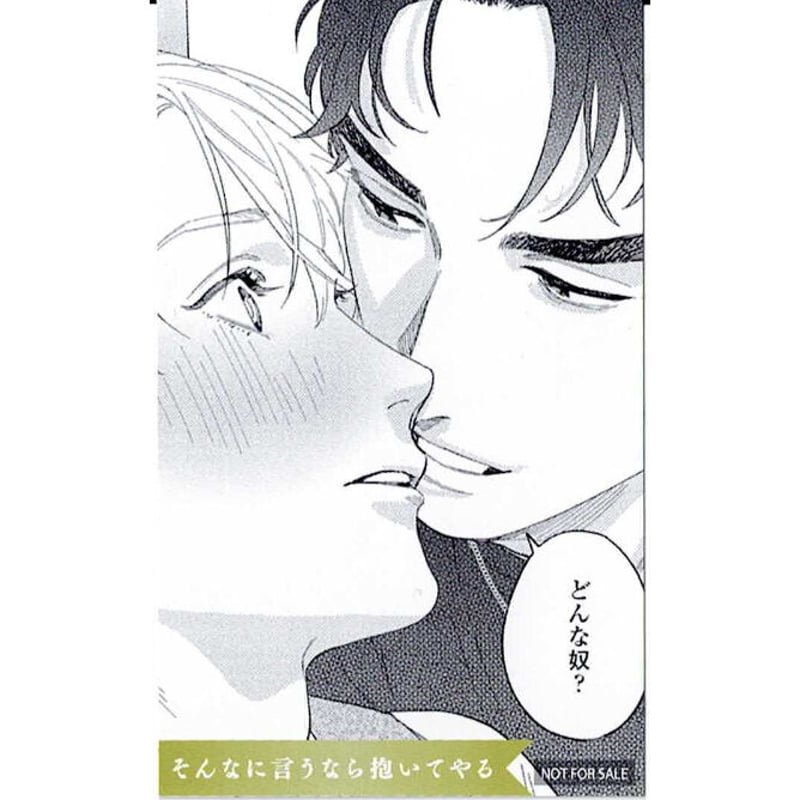 そんなに言うなら抱いてやる　リーフレット ドラマCD そんなに言うなら抱いてやる | ボーイズラブ専門販売
