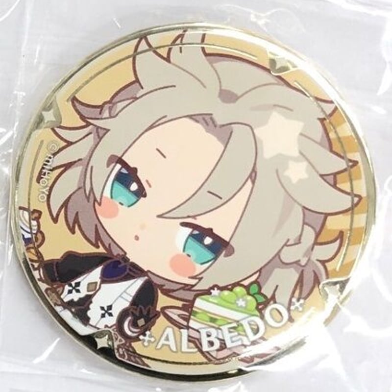 原神 アルベド スイパラちびキャラトレーディング缶バッジ | K-BOOKS