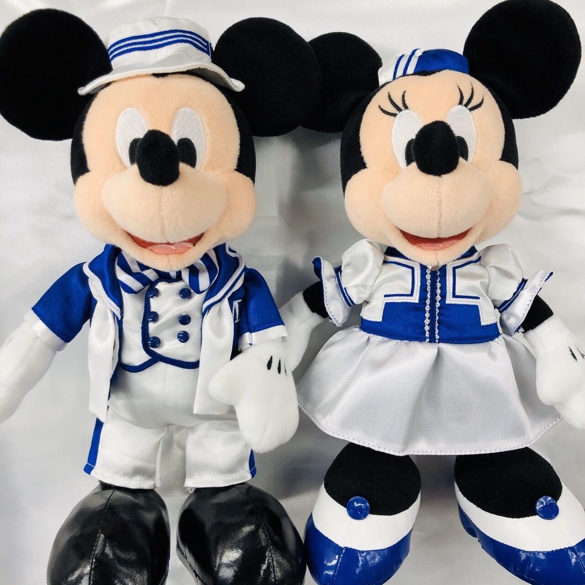 アンバサダーホテル宿泊者限定♡ぬいぐるみセット♡ミッキー♡ミニー 衣装ホツレ有】ディズニー ミッキー & ミニー アンバサダーホテル 宿泊