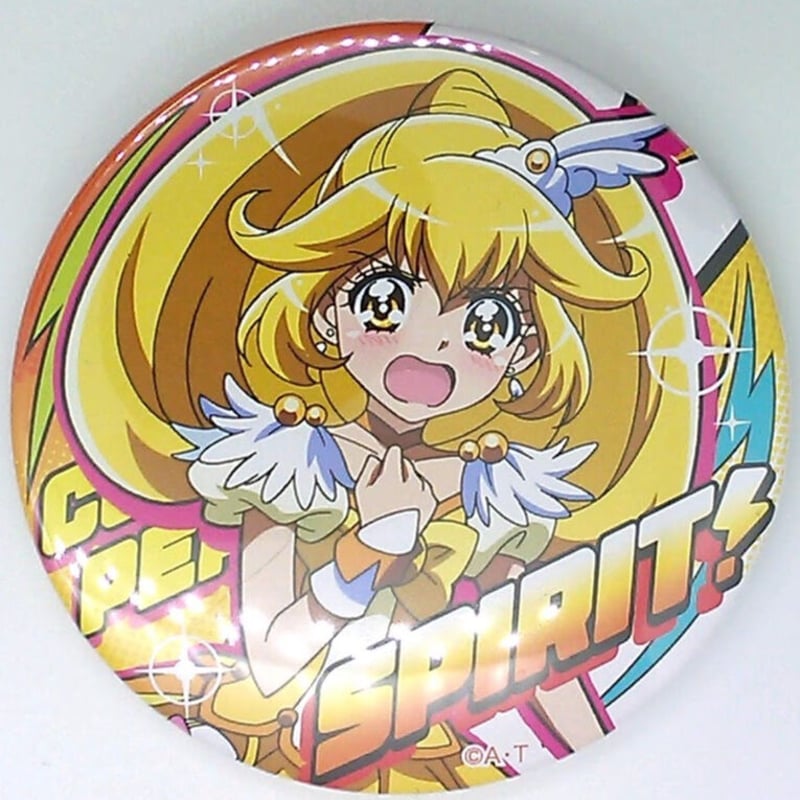 プリキュア 黄瀬やよい キュアピース 缶バッジ スマイルプリキュア！』 黄瀬やよい キュアピース 缶バッジ